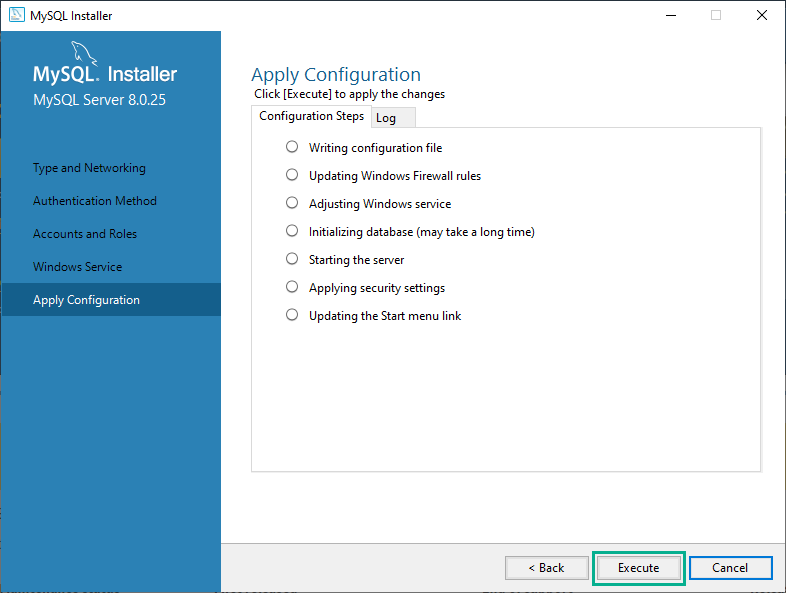 MySQL のインストール方法 - Windows 15
