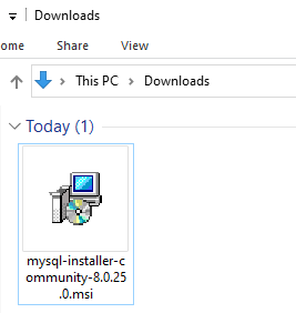 MySQL のインストール方法 - Windows 4