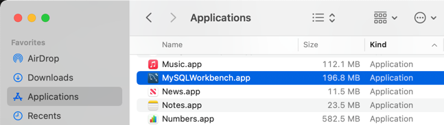 MySQL Workbench のインストール方法 - Mac 4
