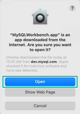 MySQL Workbench のインストール方法 - Mac 5