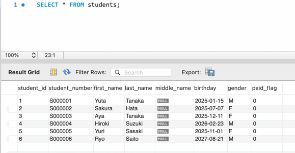 MySQL の CASE 演算子 1