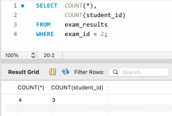 MySQL の集計関数 - COUNT()・SUM() 2