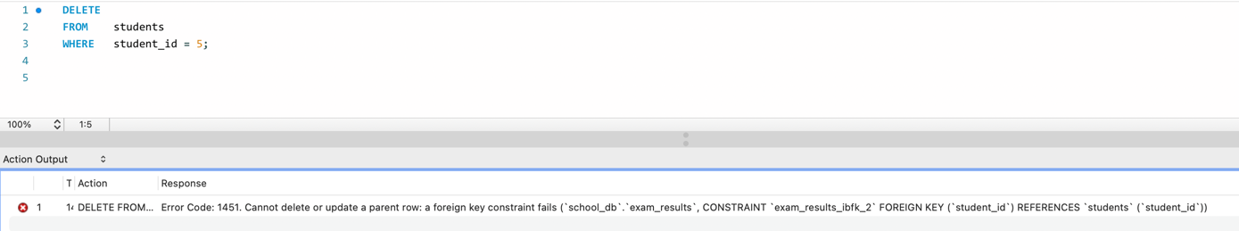 MySQL でデータの削除 (DELETE) 4