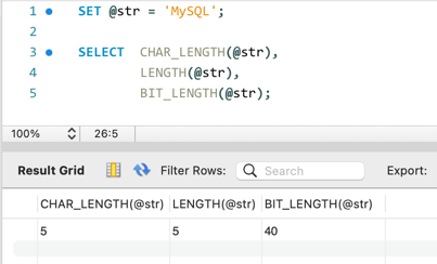 mysql 安い レコードサイズ 確認