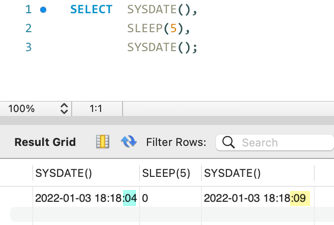 MySQL で現在の日時を取得する 3