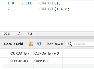 MySQL で現在の日時を取得する 4