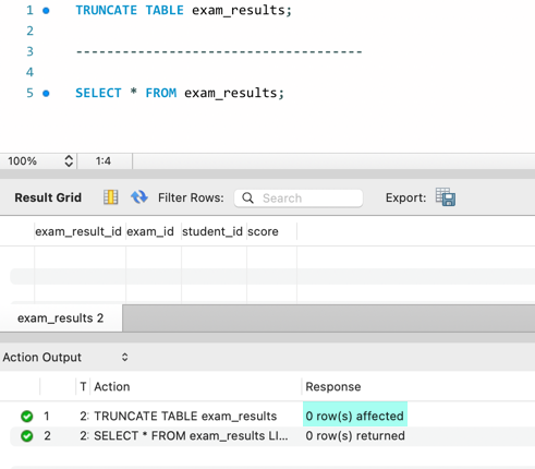 安い mysql レコード 全 件 削除